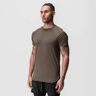 Bamboo Cotton Round Neck Short Sleeve T-shirt