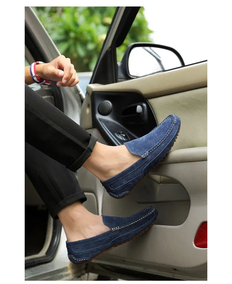 Suede Leather Luxury Loafers