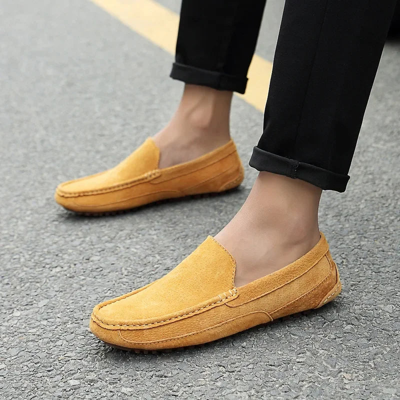 Suede Leather Luxury Loafers