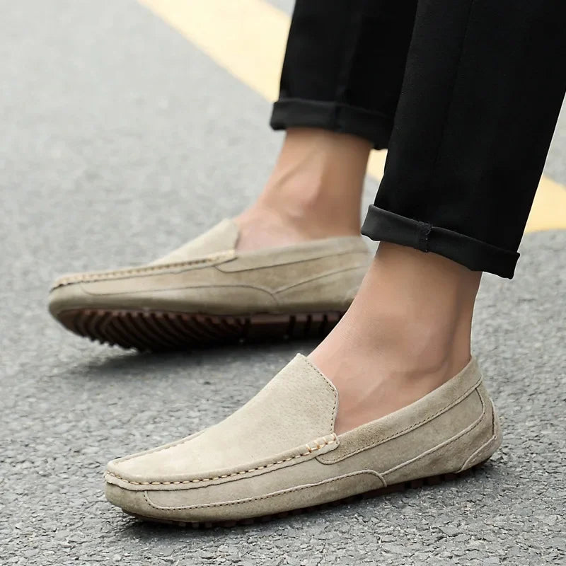 Suede Leather Luxury Loafers