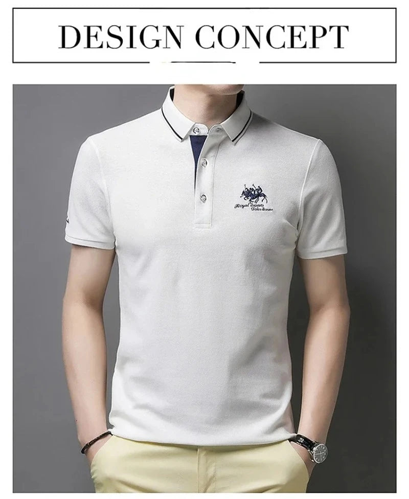 Short Sleeve polo Luxury Top