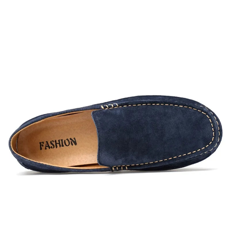 Suede Leather Luxury Loafers