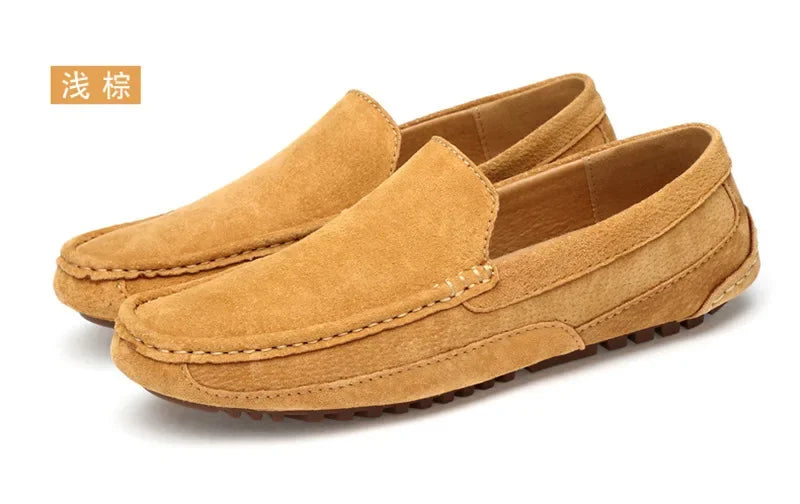 Suede Leather Luxury Loafers