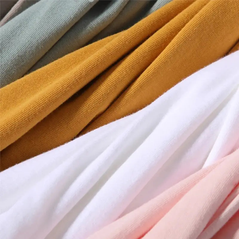 Multi-color Pure Cotton Plain T-shirts