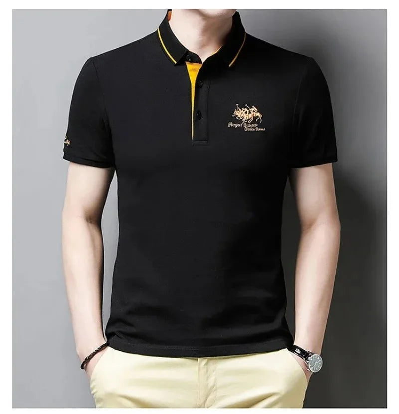 Short Sleeve polo Luxury Top