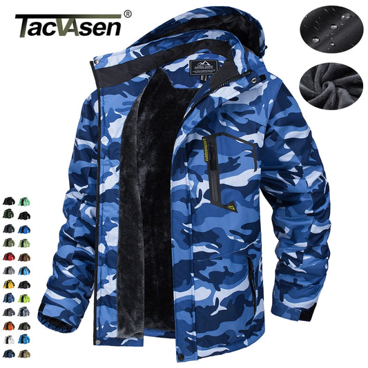 TACVASEN Fleece Lining Mountain Jacket