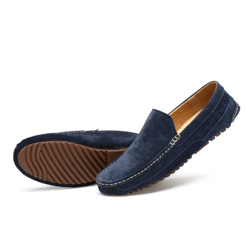 Suede Leather Luxury Loafers