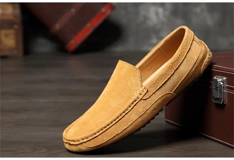 Suede Leather Luxury Loafers