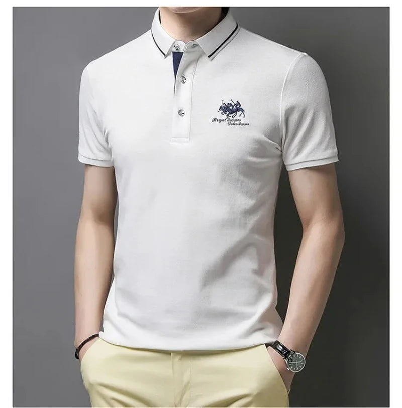 Short Sleeve polo Luxury Top