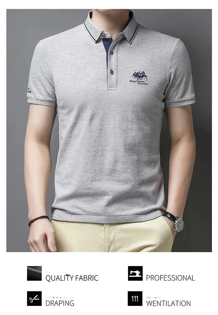 Short Sleeve polo Luxury Top