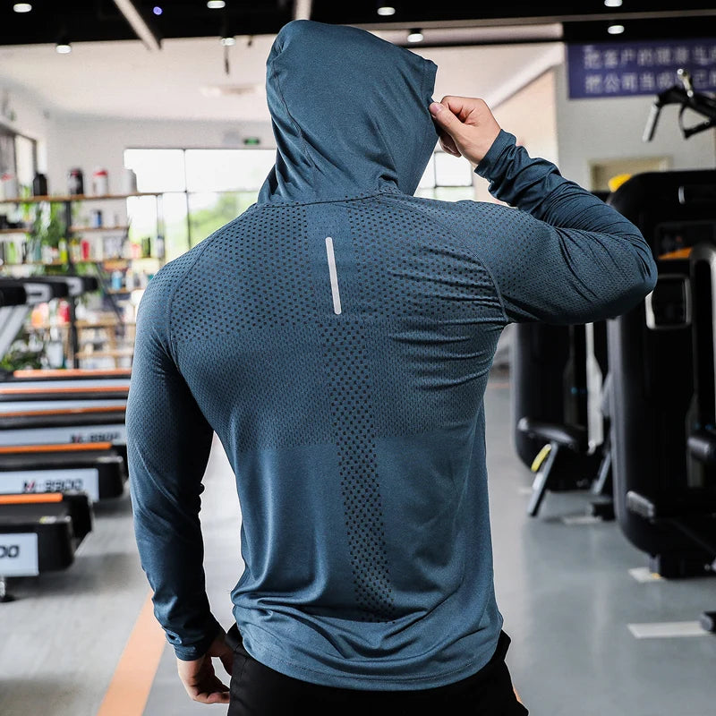 Fitness Tracksuit Running Sport Hoodie