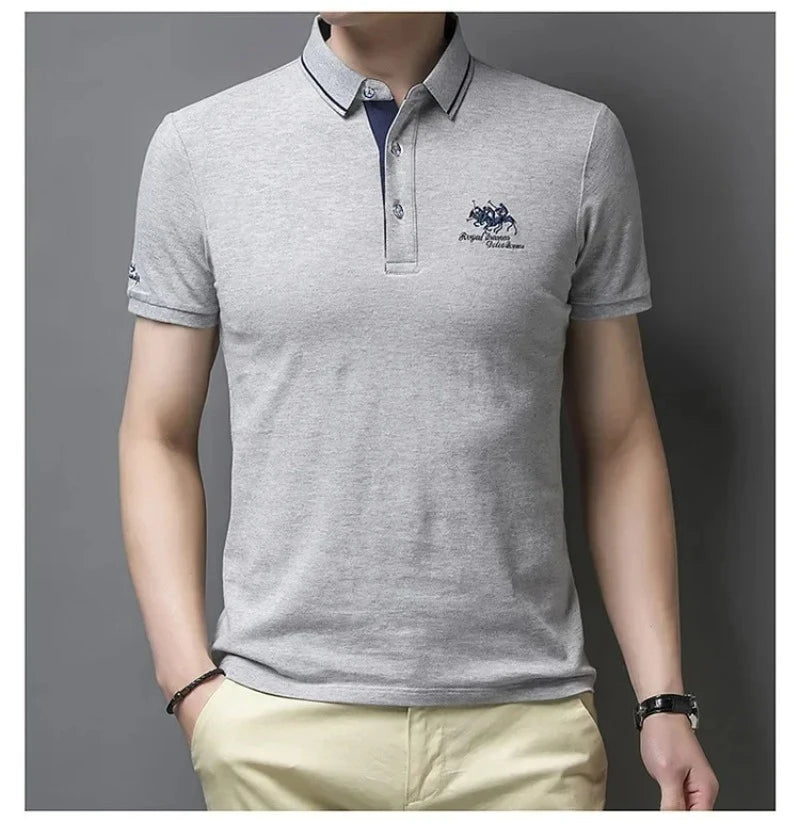 Short Sleeve polo Luxury Top