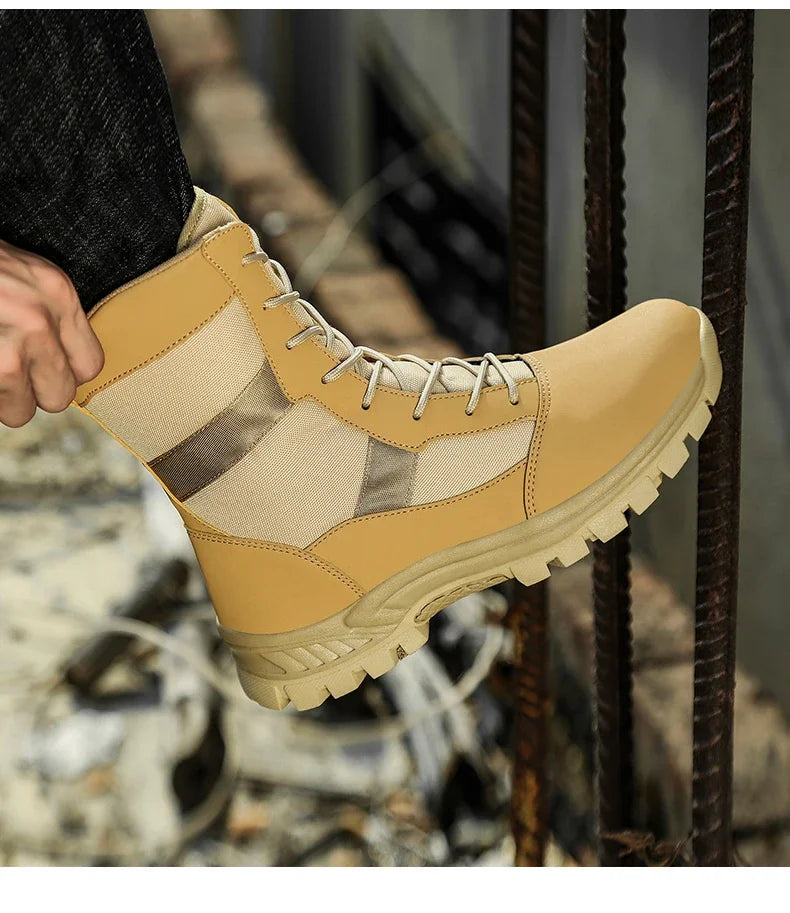 High Ankle Camouflage boots